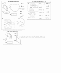 EngineValve Gasket Set Carburetor Overhaul Kit Diagram and Parts List for 406777-0001-B1  Briggs and Stratton Engine
